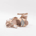 André Sandales à Talons et Détail Pailleté Femme