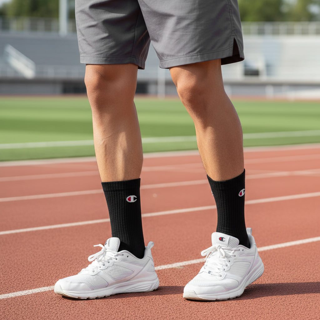 Champion Pack 3 Paires Chaussettes de Sport Homme