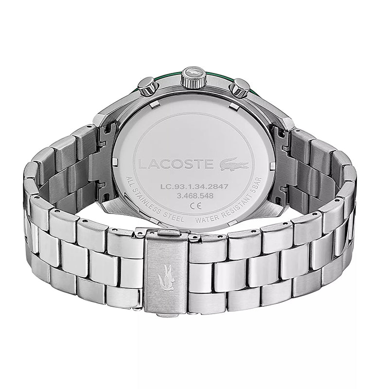 Montre Lacoste Chronographe Cadran Vert Acier Inoxydable Homme