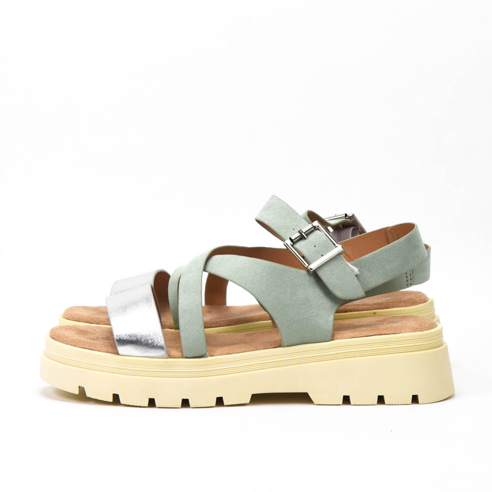 Kimland Sandales Plateforme Multicolores Fille