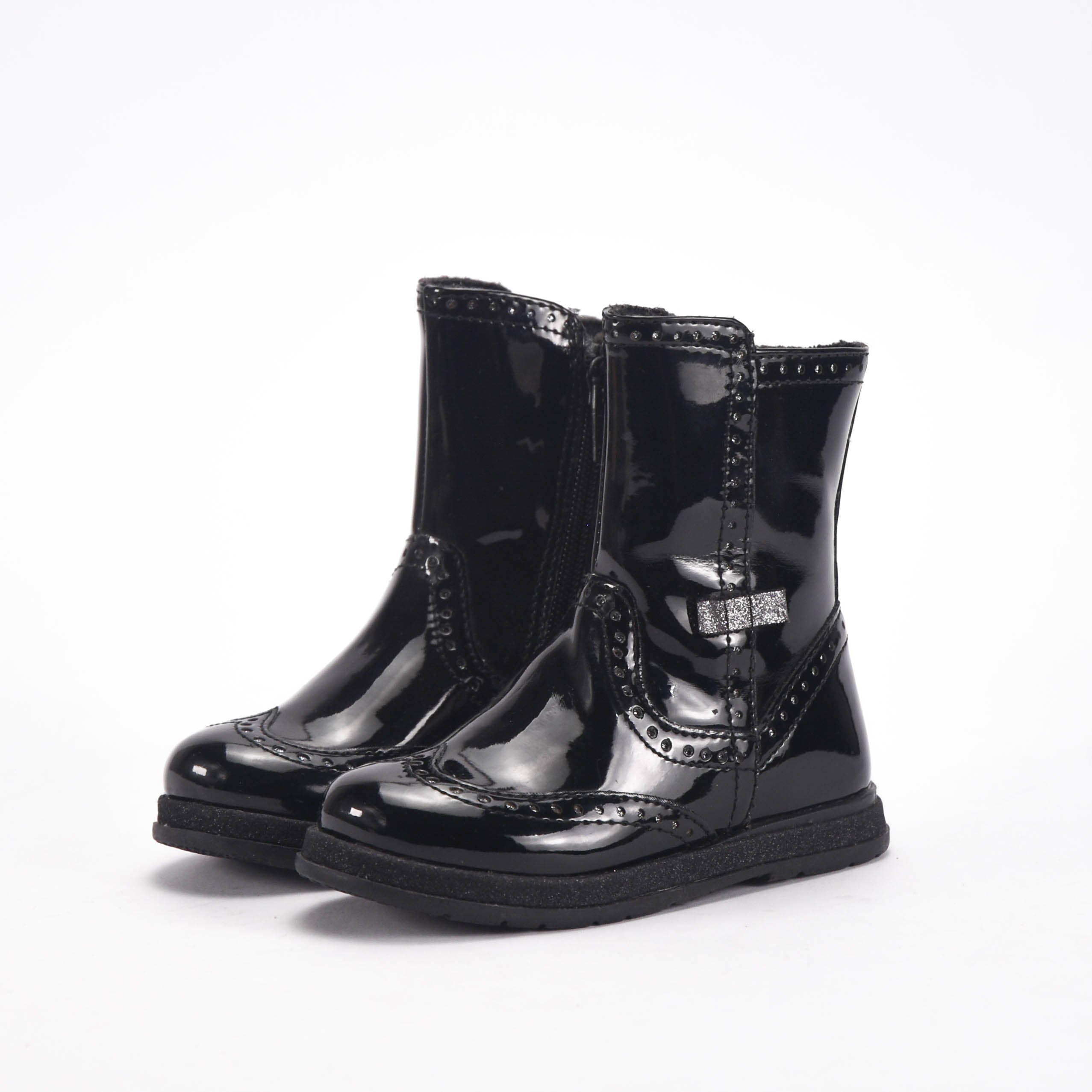 Chicco Bottines Vernies Noires Flex Zone Fille