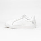 Massimo Baskets Basses Minimalistes Blanc Homme