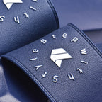 Kito Claquettes Confortables Bleu Marine Homme