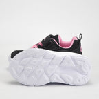 Champion Baskets Respirantes Noir et Rose Fille