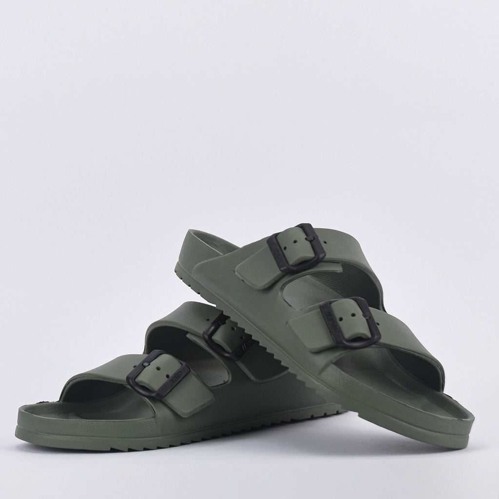 Kito Sandales à Boucles Confortables Homme