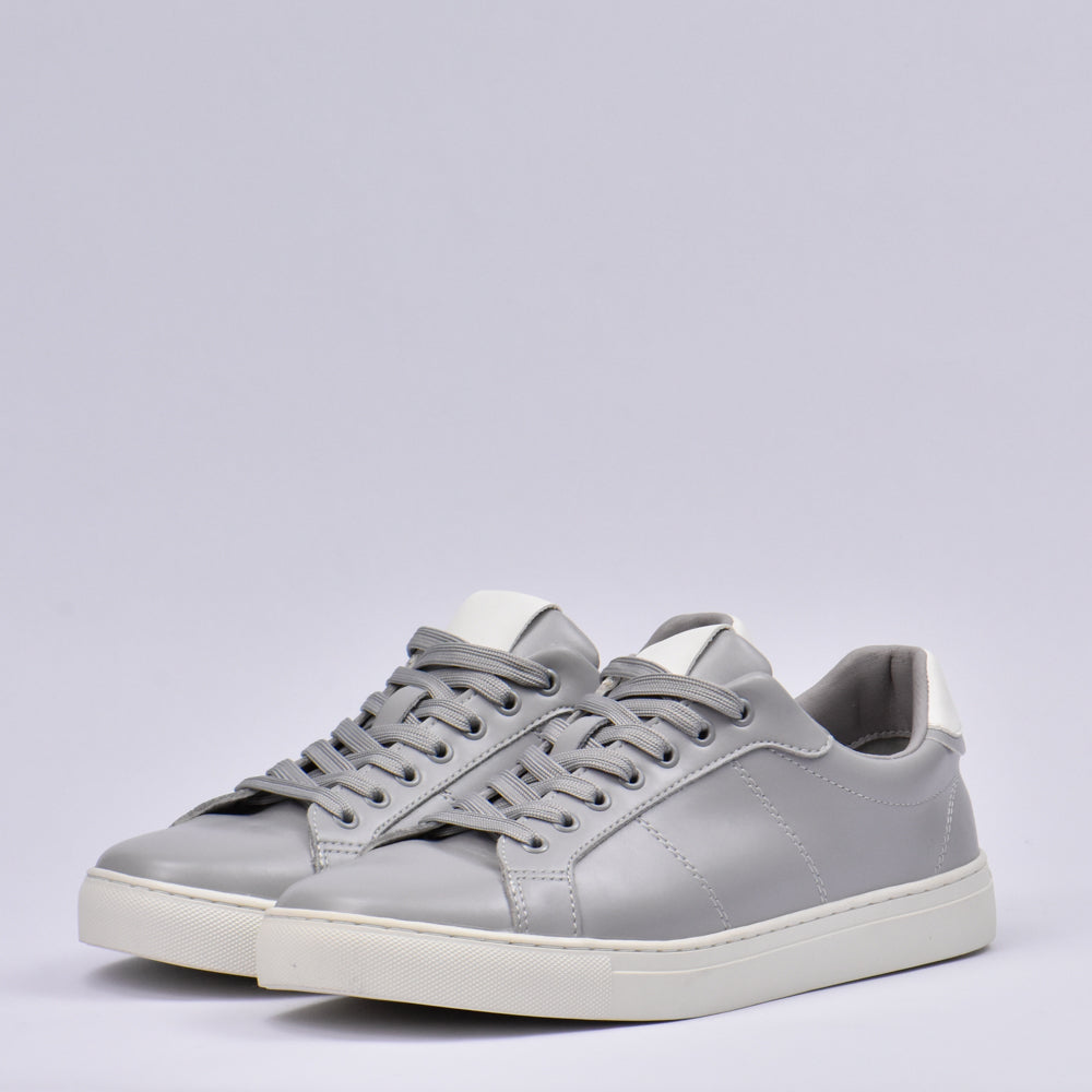 Dey Baskets Basses Minimalistes Gris Homme