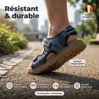 Kimland Sandales Confortables Bleu Marine Enfant