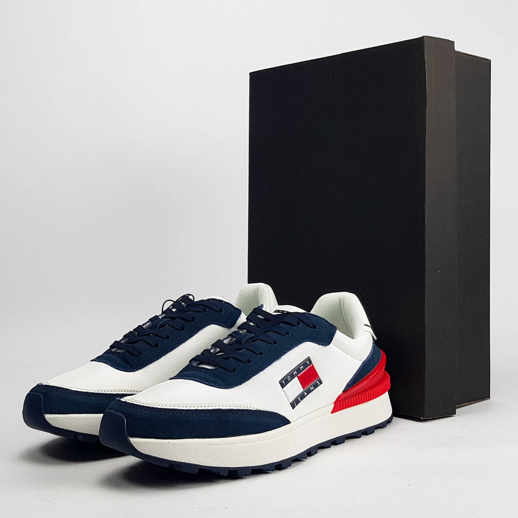 TOMMY HILFIGER WHITE RED BLUE