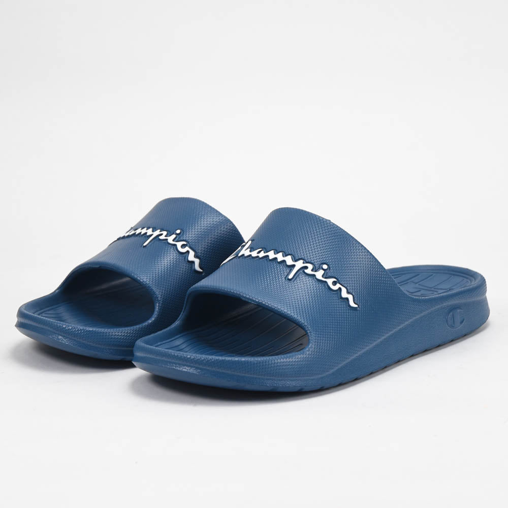 Champion Claquettes Logo Signature Confortables Unisexe