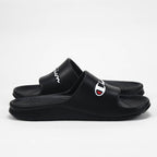 Champion Claquettes Logo Noir Confortable Homme