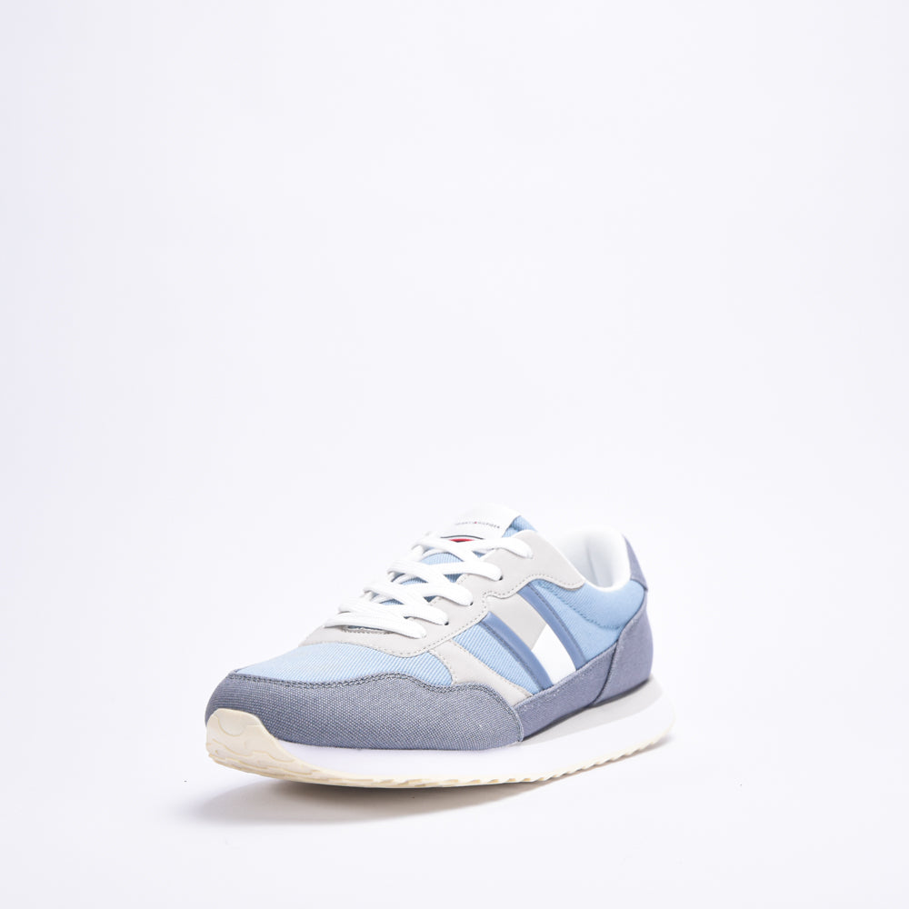 FLAG LOW CUT LACE-UP SNEAKER DENIM/GREY﻿ 2
