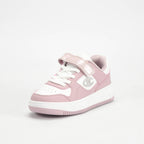 Champion Baskets Rebound 2.0 Basses Rose et Blanc Fille