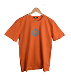 T-shirt Orange Logo Gris True Color Homme