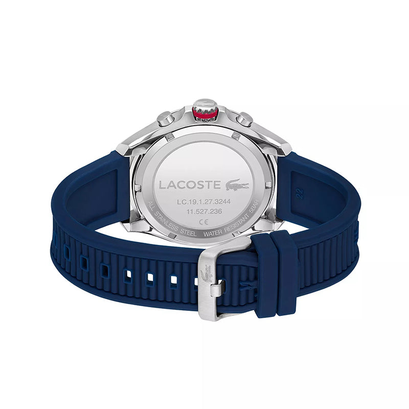 Montre Lacoste Chronographe Sportive Bracelet Silicone Homme