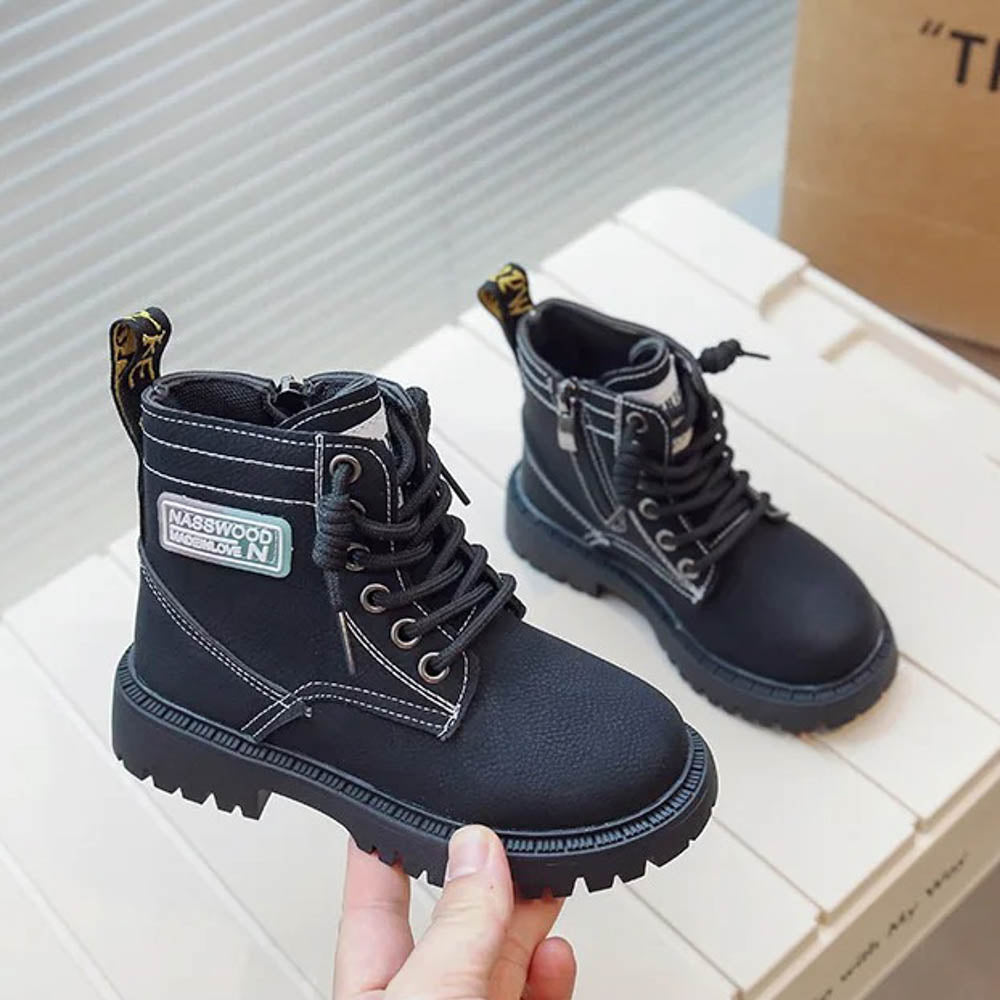 Bottes de neige Noir MIL Enfants﻿ 2