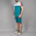 HARD1 Ensemble T-shirt et Short Color-block Homme