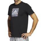 Adidas Clothing T-Shirts M Opt G T