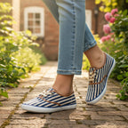 André Baskets Rayées Style Marin Femme