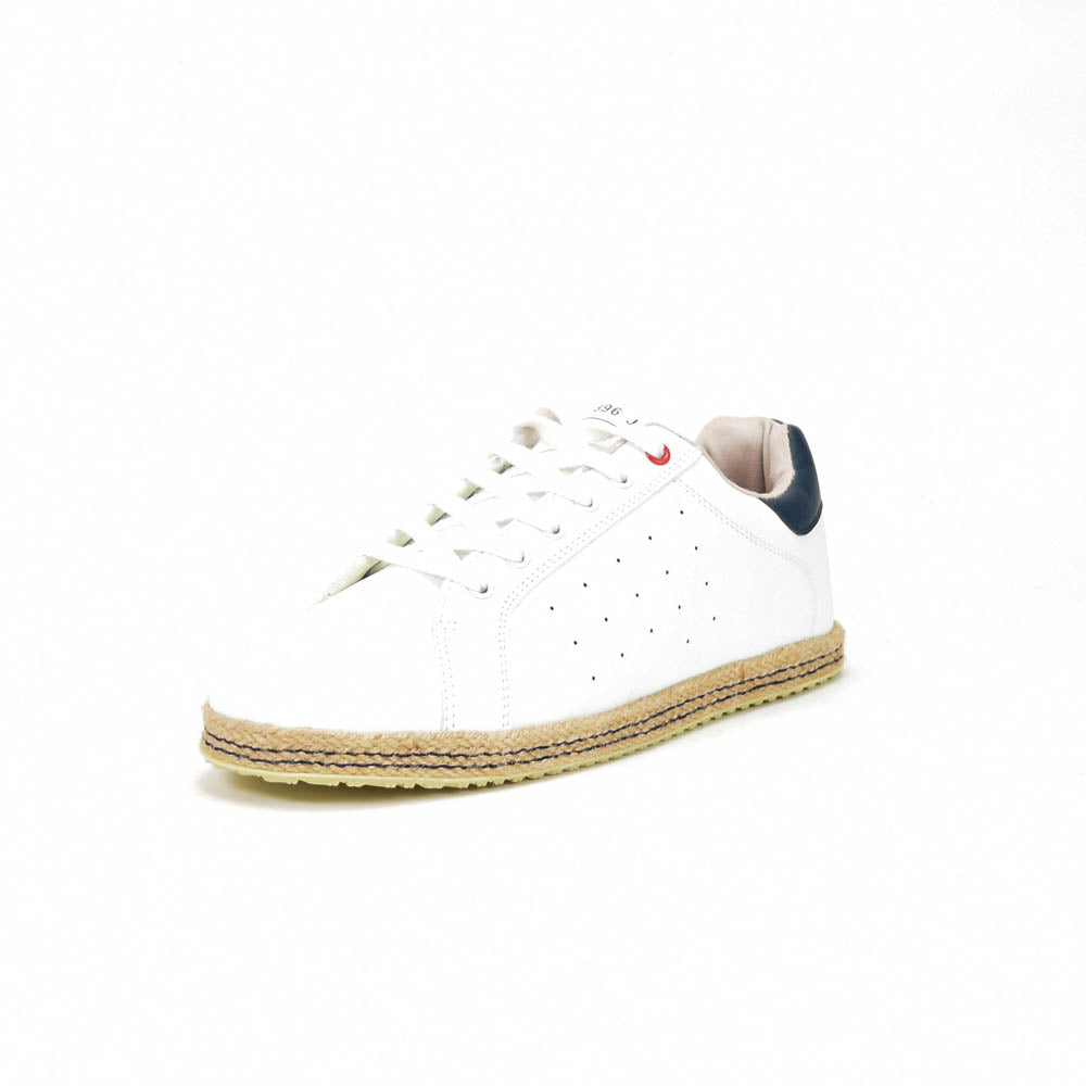 André Espadrille Homme Style Sneaker Blanc