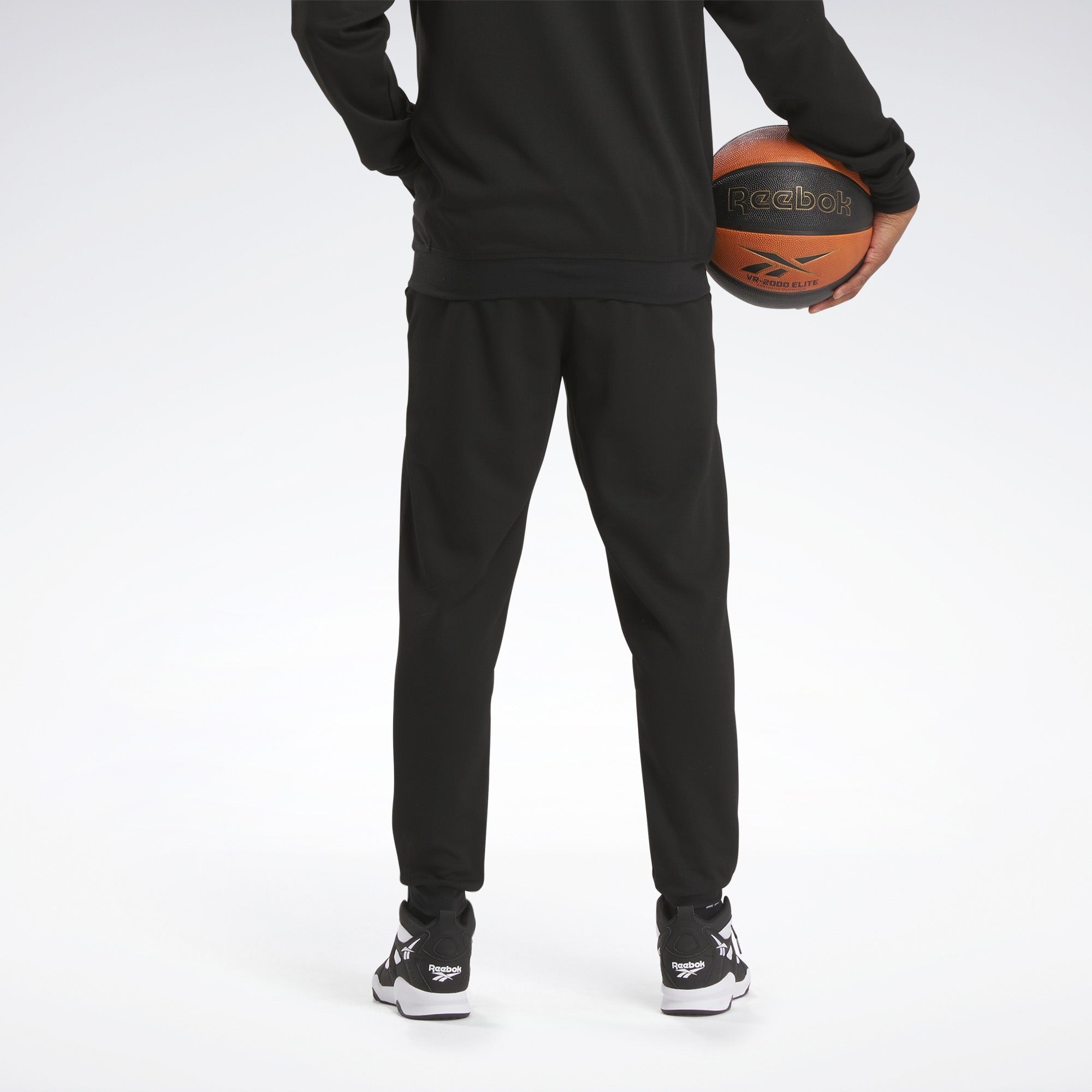 Reebok Pantalon de Sport Basketball Coupe Standard Homme