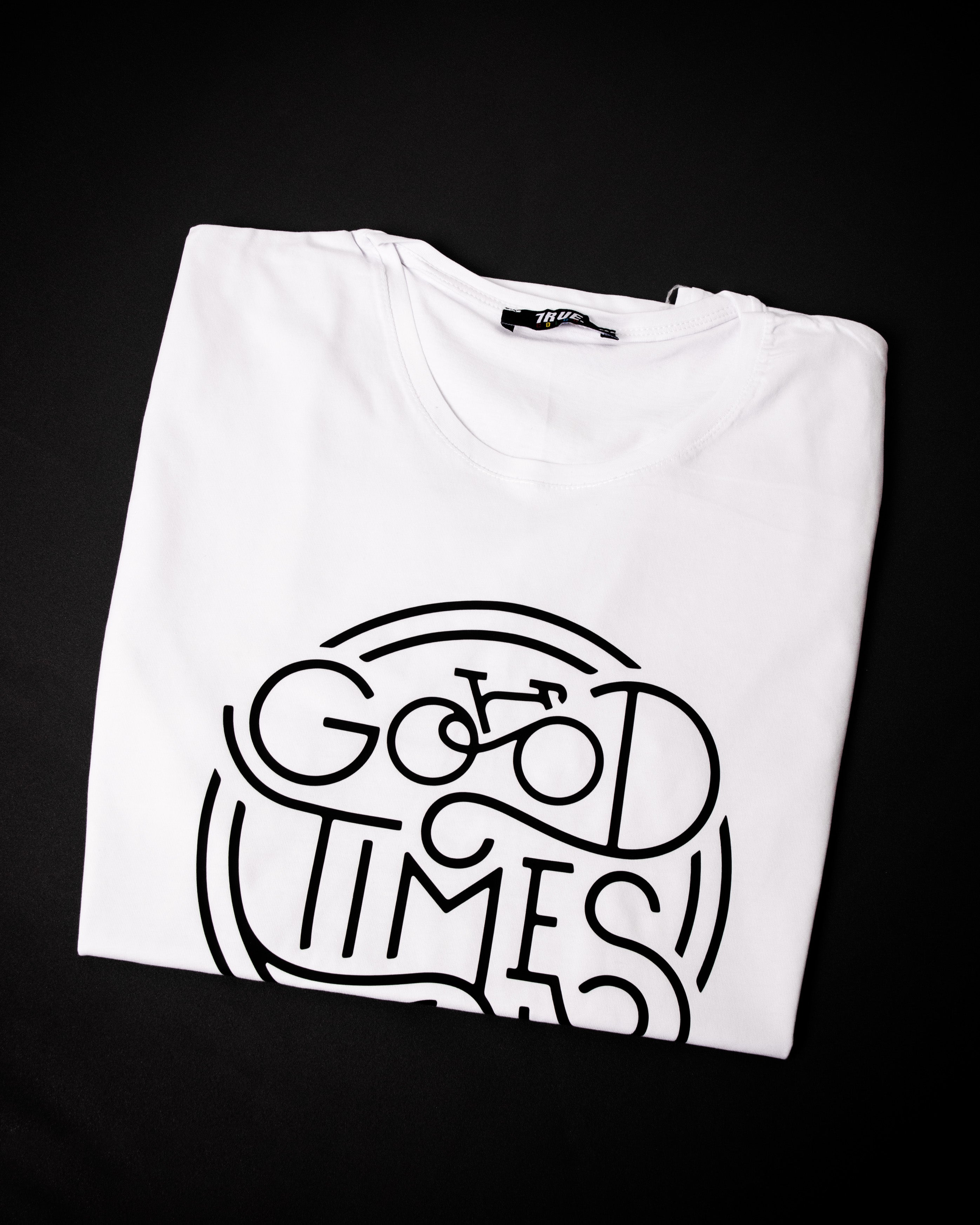 T-shirt BLANC  *GOOD TIMES*