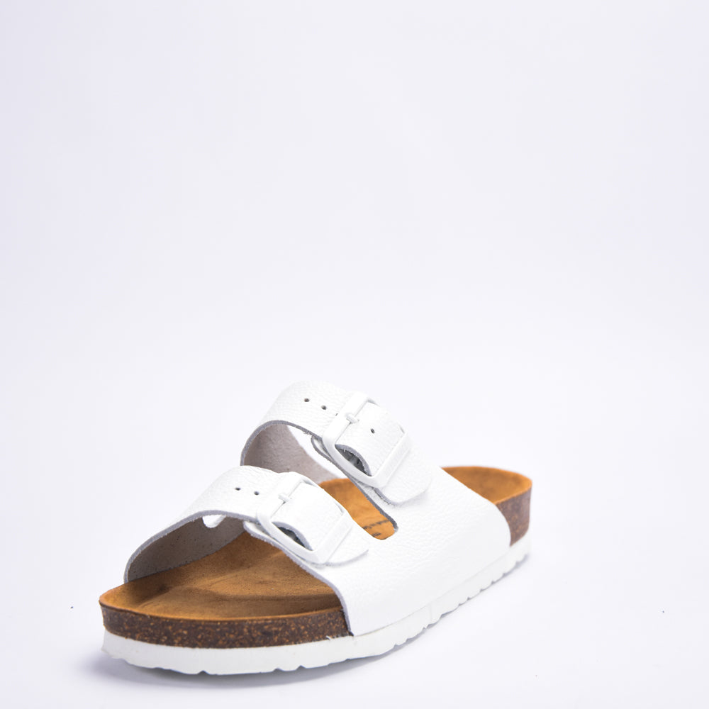 BIRKSBOT  CUIR BLANC﻿ 4