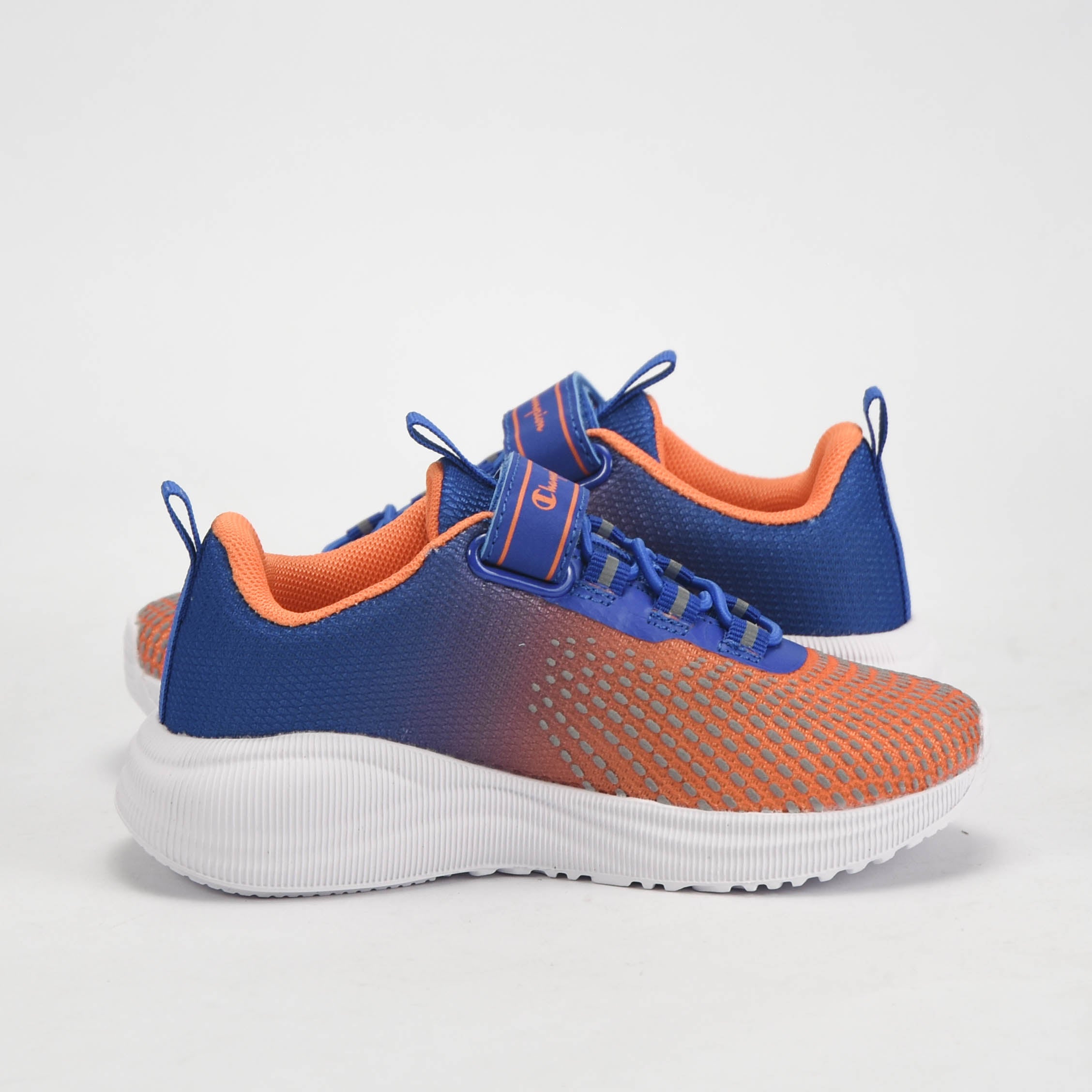 Champion Baskets Mesh Respirantes Enfant Bleu et Orange
