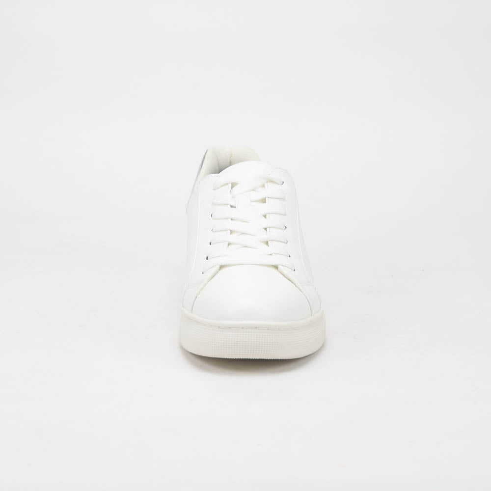 André Baskets Basses Minimalistes Blanc Femme