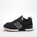 Pepe Jeans Baskets Basses Style Rétro Homme Noir