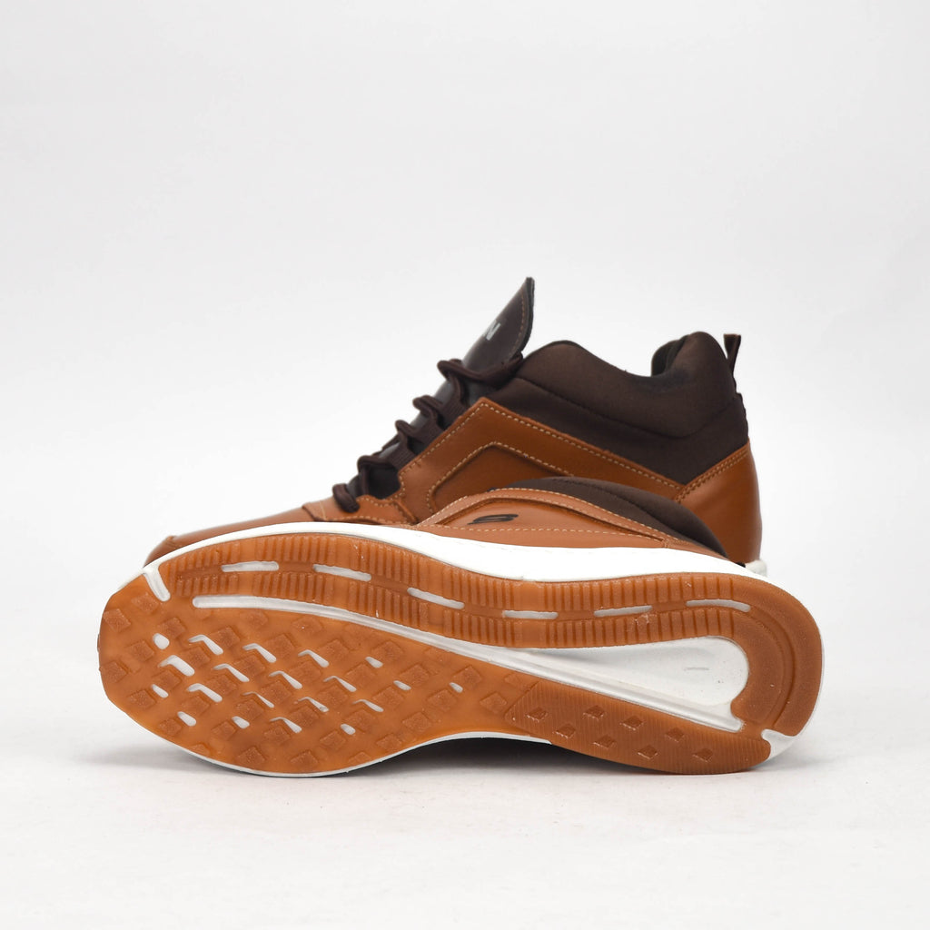 Raber Chaussures Orthopédiques Cuir Tabac Homme