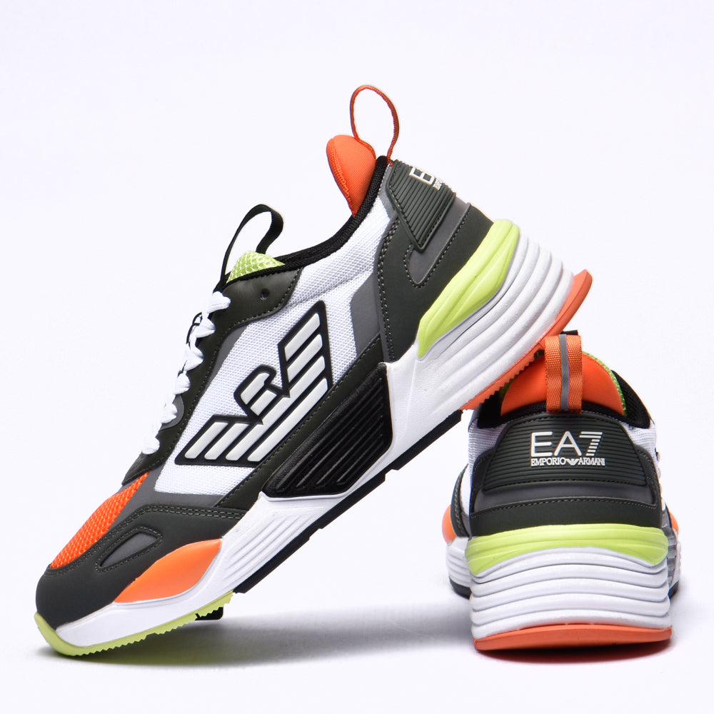 EMPORIO ARMANI SNEAKER BLK CLIV ORFL SHG OW TRAINING﻿ 6