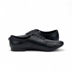 André Chaussures Derby Cuir Noir Élégantes Femme
