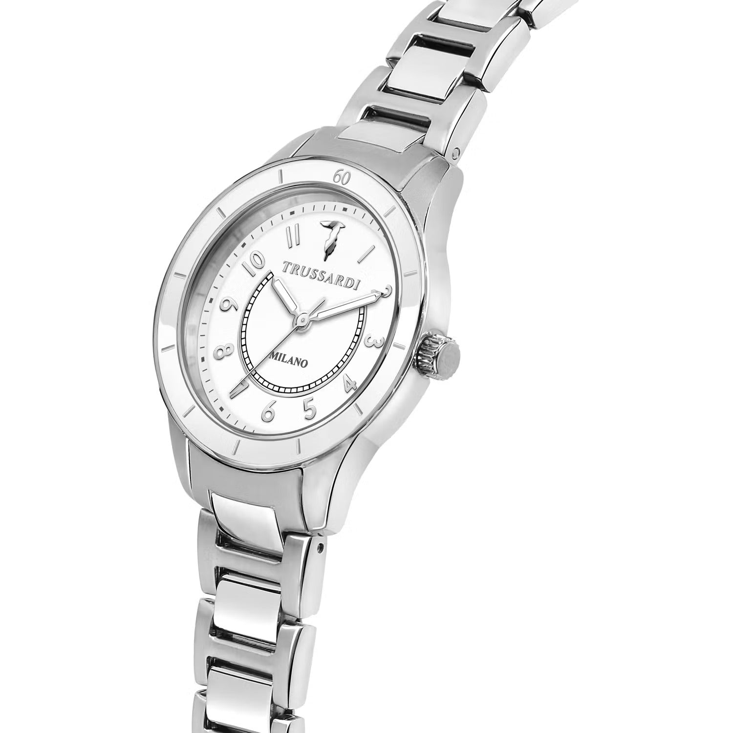 Trussardi Montre Élégante Acier Inoxydable Femme