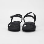 Piccadilly Sandales Confortables Matelassées Noir Femme