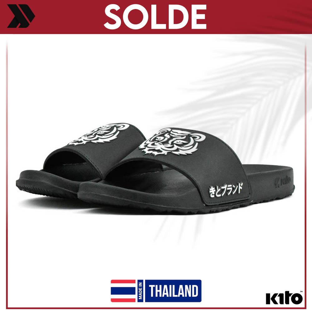 Kito Claquettes Motif Tigre Design Moderne Homme