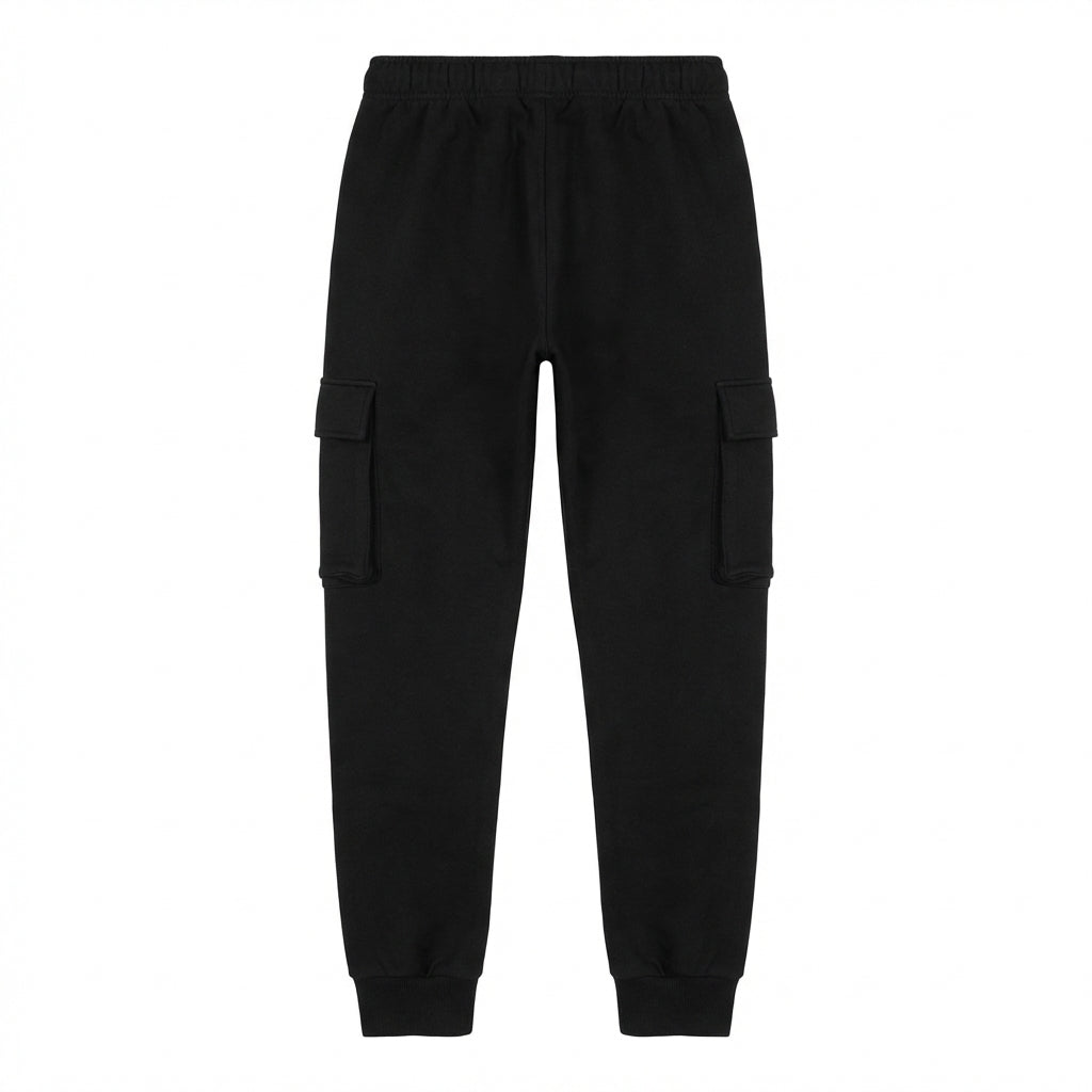 Depart Pantalon Jogging Cargo Noir Homme Coupe Slim