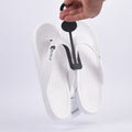 Kito Claquettes Tongs Confortables Blanc Homme