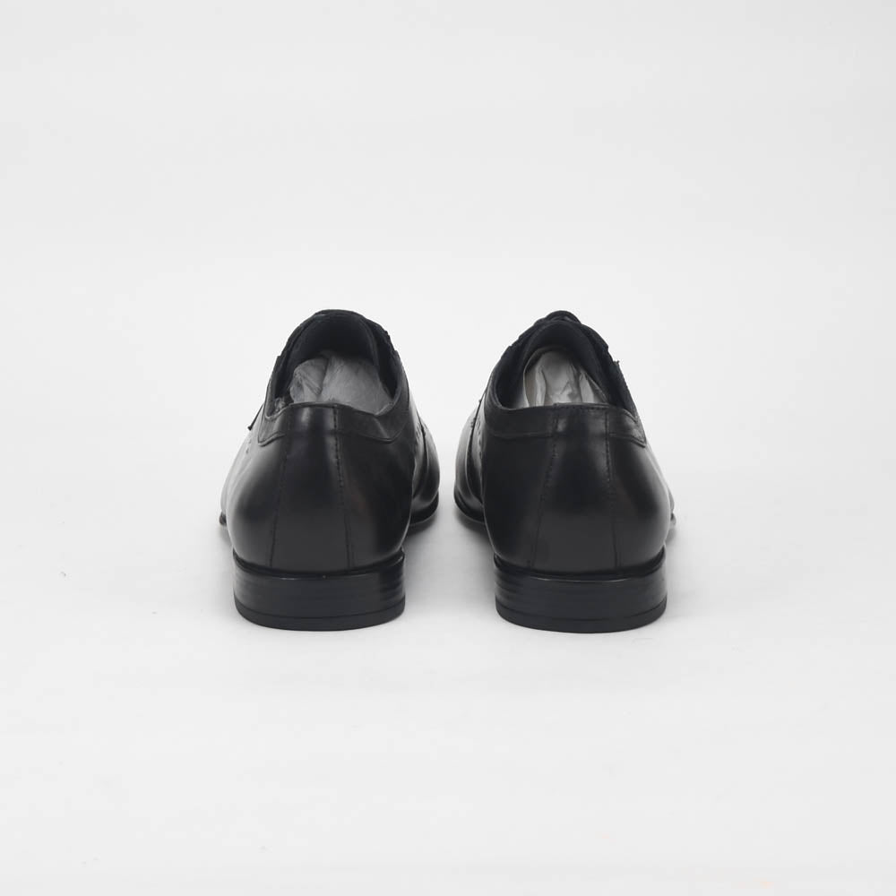 André Chaussures de Ville Élégantes en Cuir Noir Homme