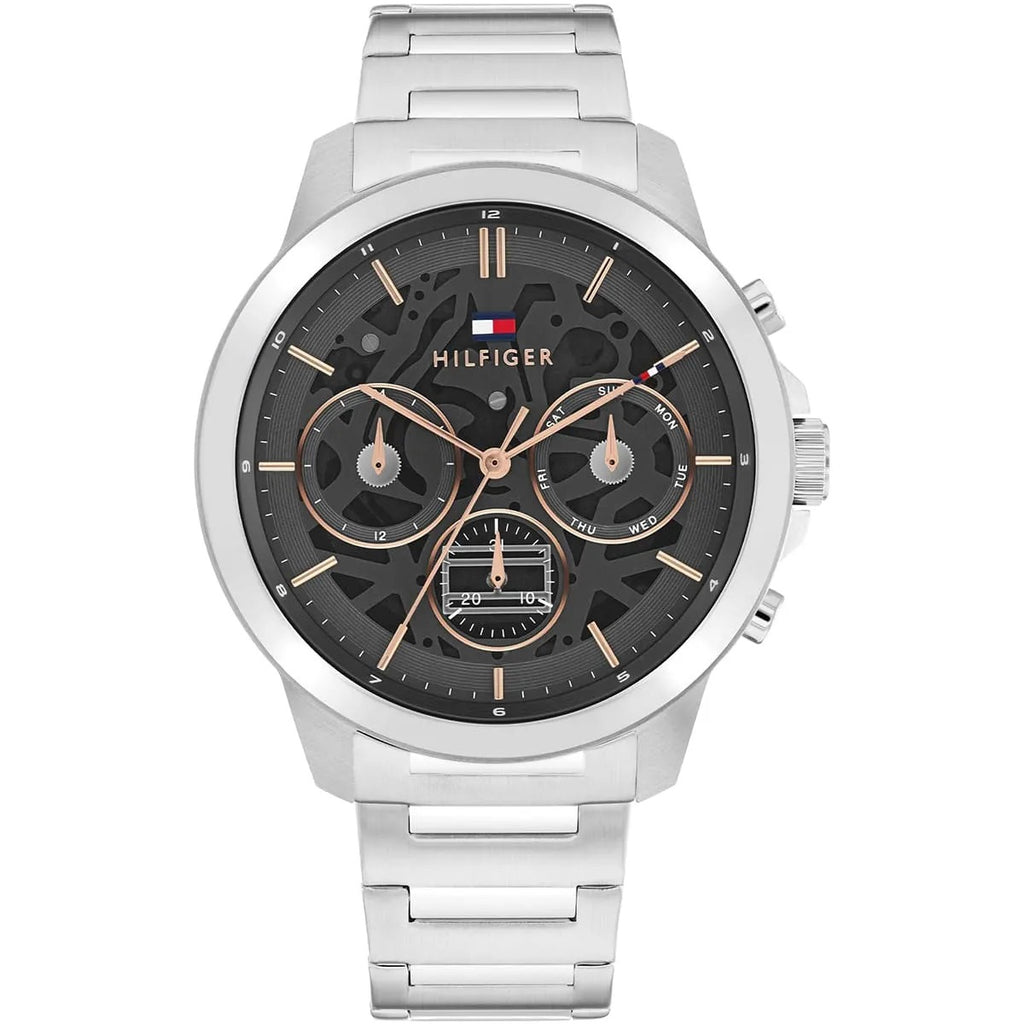 Tommy Hilfiger Montre Acier Inoxydable Élégante Homme