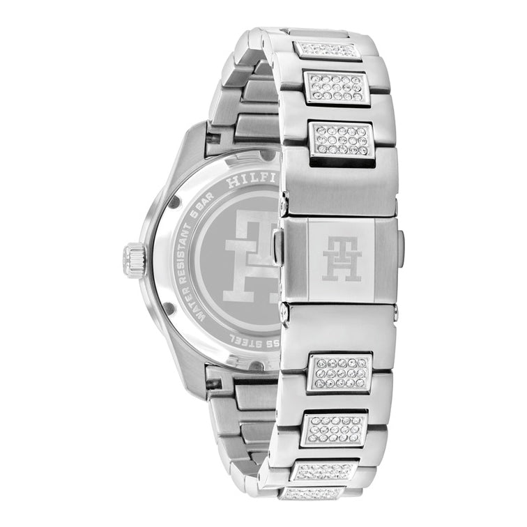 Tommy Hilfiger Montre Femme Acier Inoxydable Cristaux Élégante