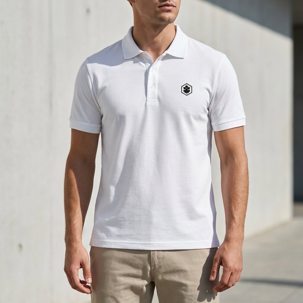 Lumberjack Polo Homme Classique Blanc