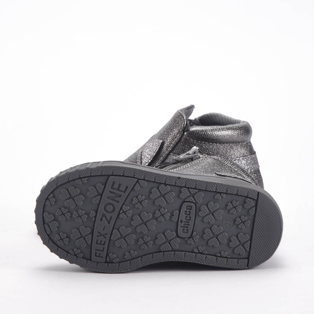 Chicco Bottines Pailletées Motif Chat Fille