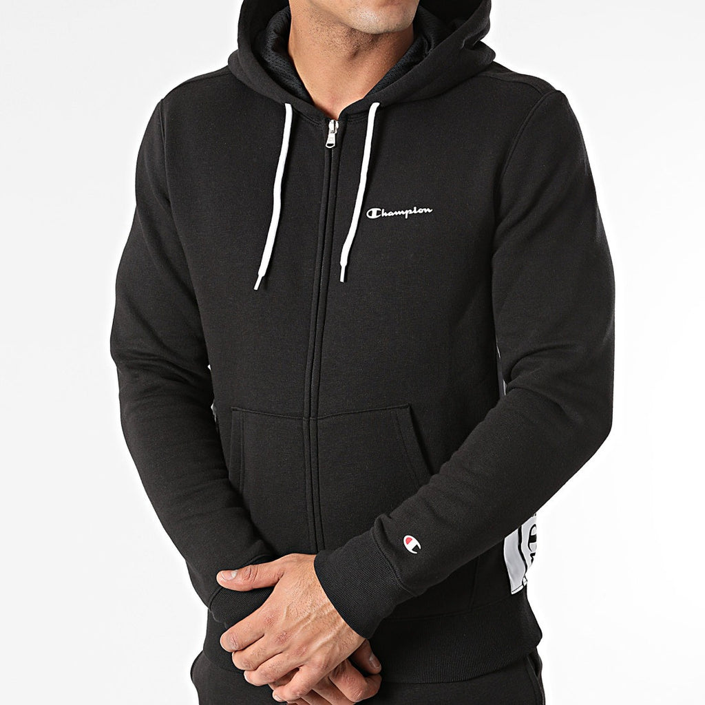 Champion Survêtement Complet à Capuche Noir Homme