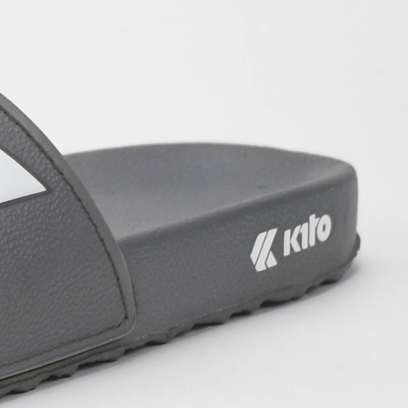 Kito Claquettes Confortables Gris Homme