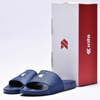 Kito Claquettes Confortables Bleu Marine Homme