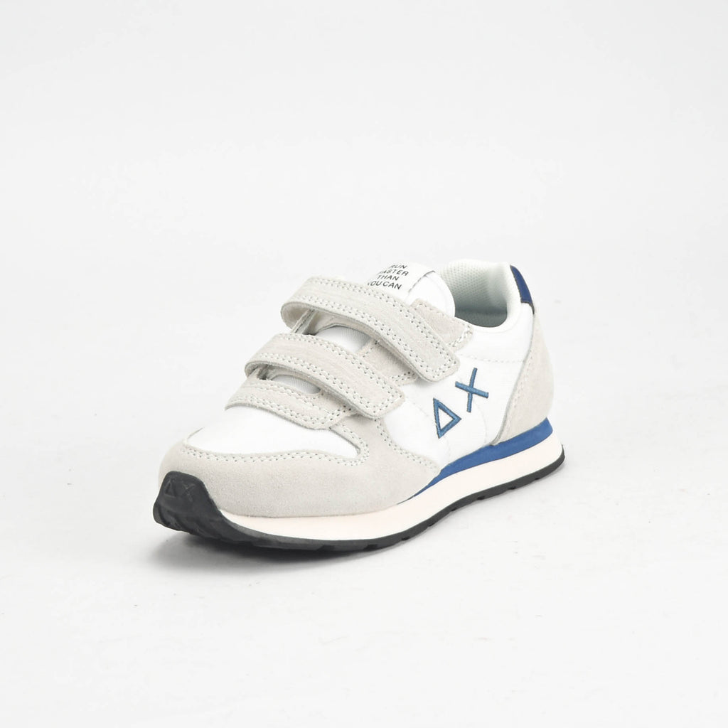 SUN68 Baskets Ally Velcro en Daim et Nylon Enfant