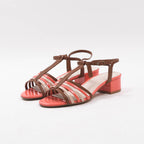 André Sandales à Talons Brides Multicolores Femme