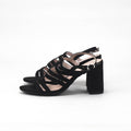 André Sandales à Talons Brides Noir Femme