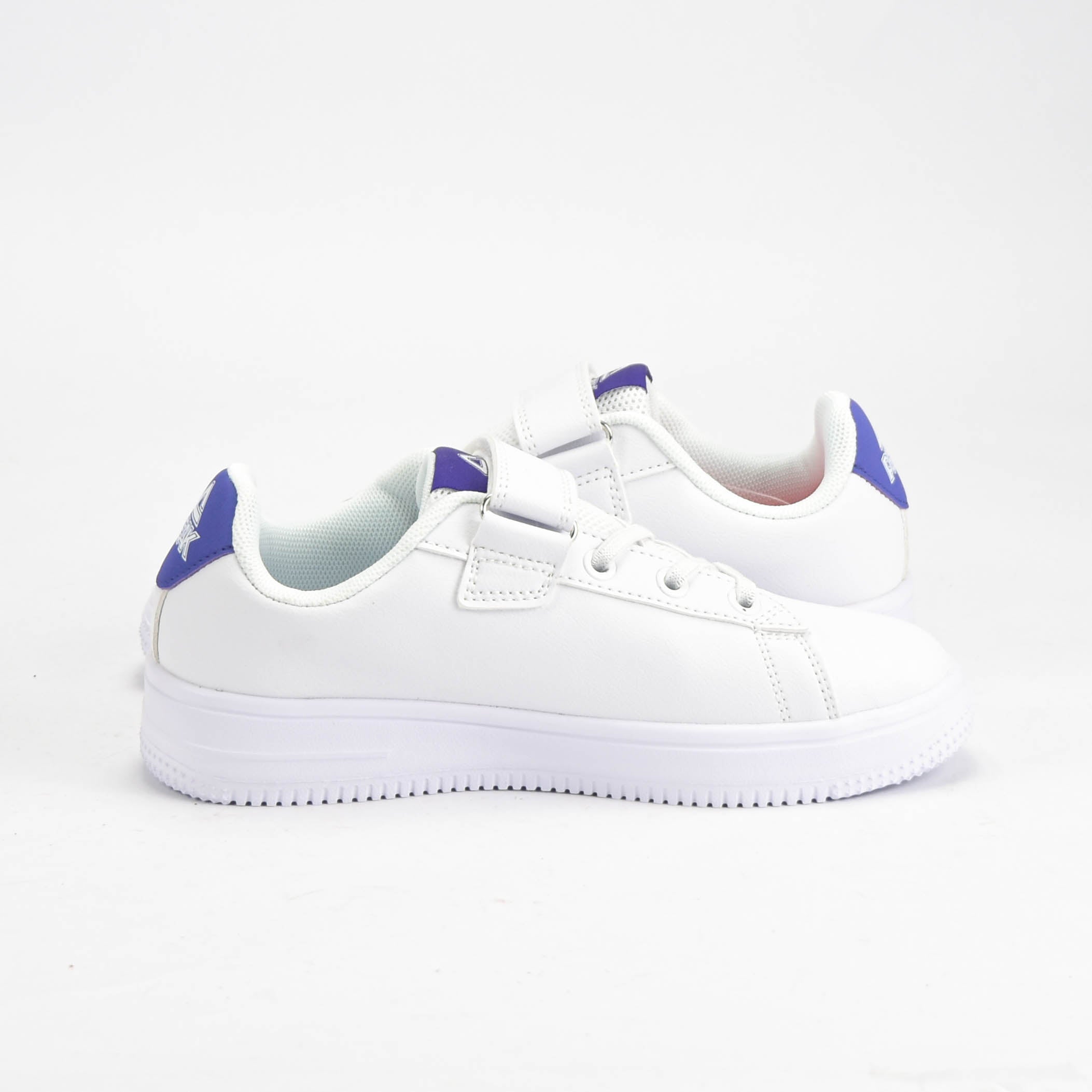Peak Baskets Basses Style Urbain Blanc pour Enfant