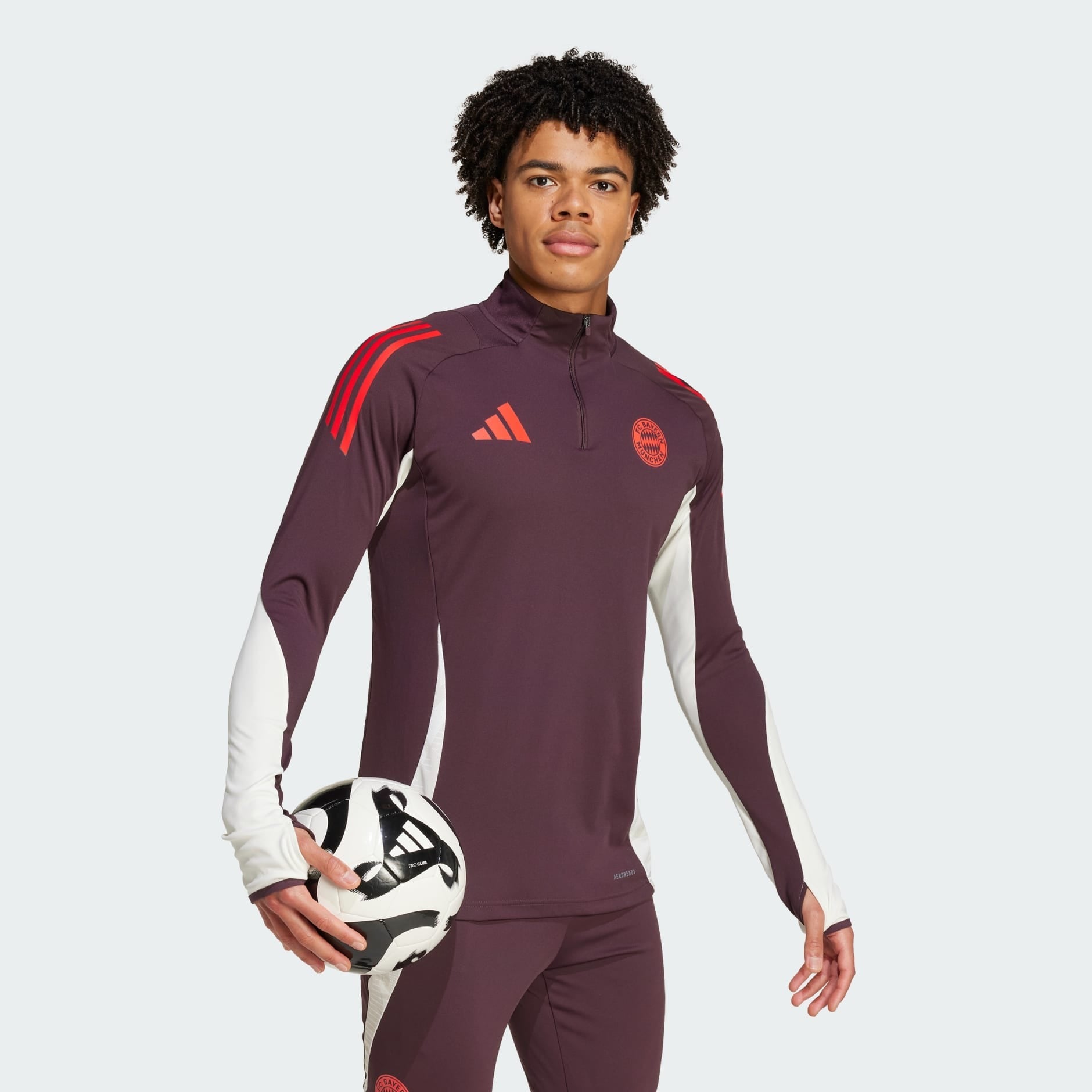 Adidas Haut Entraînement Bayern Munich Respirant Homme
